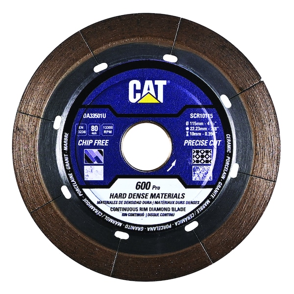 600 Pro Tile-Hard Dense Materials 4.5-In Blade 115mm